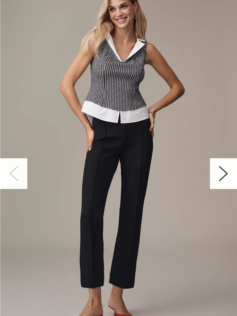 Margot Poppy Kick-Flare Pull-On Pants by Maeve